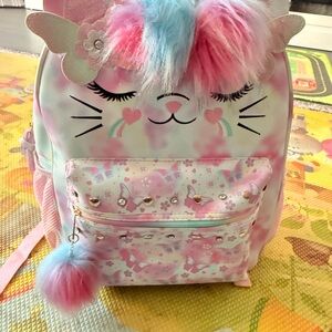 Pink and Blue Kids Unicorn Backpack
